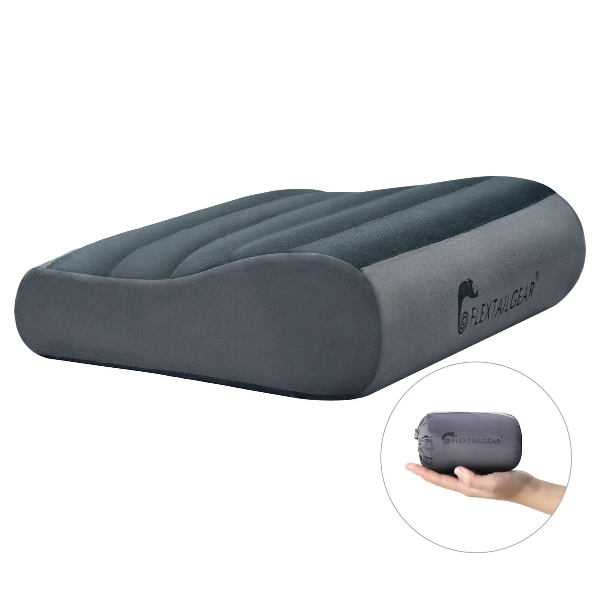 FLEXTAIL GEAR ZERO PILLOW - B Shape Inflatable Pillow