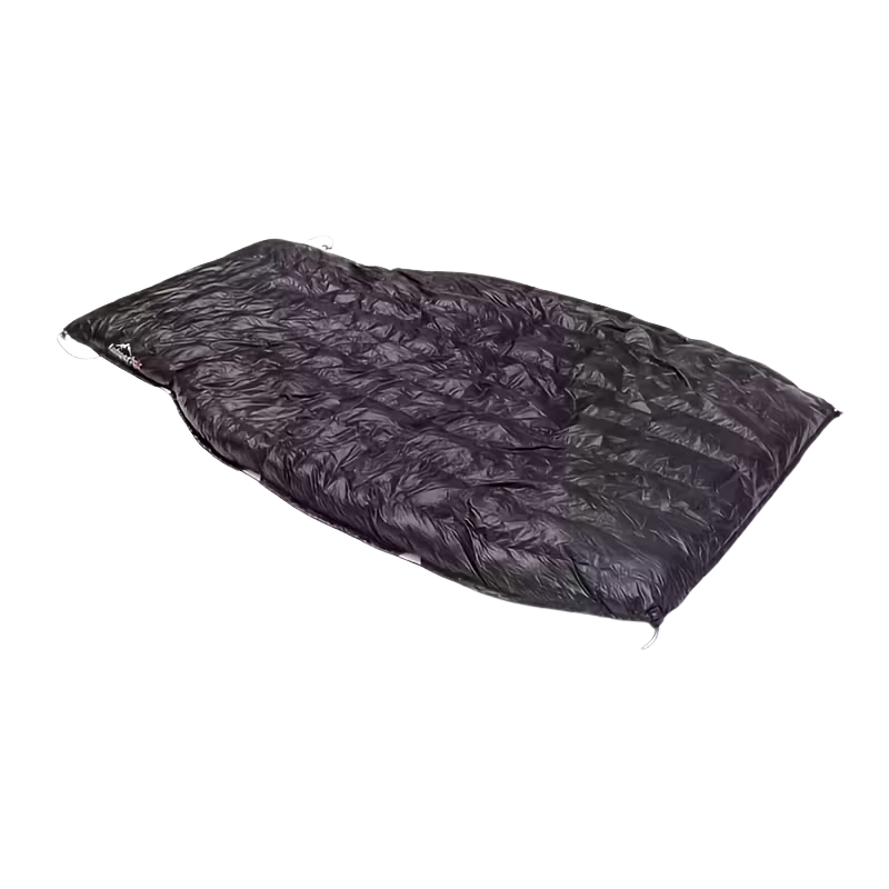 Kamperbox Synthetic & Down Hybrid Hammock Underquilt Black